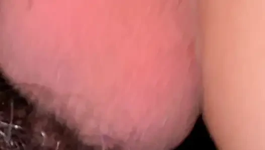 Wie lecker diese behaarte vagina ihren schwanz isst