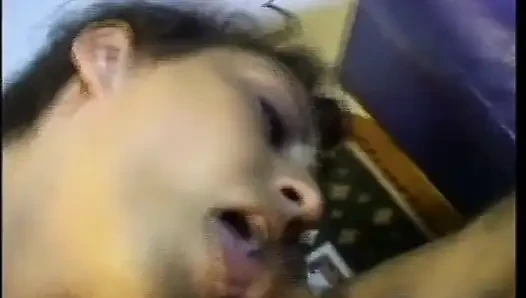 Seksi ırklararası üçlü seks!
