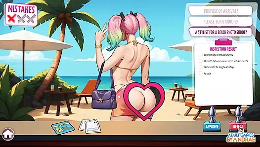 Ep2: Tag 2: Strandaktivitäten - Futa Zone Lewd Control