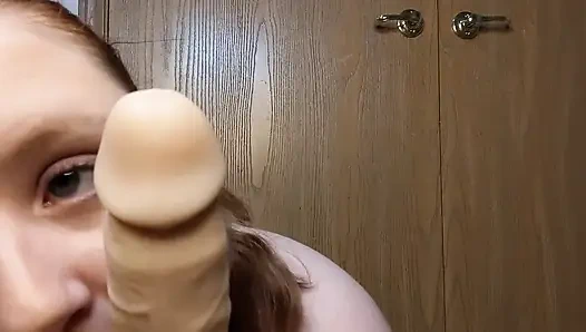 Kollegin lutscht kumpel