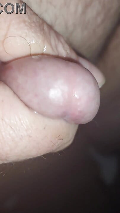 Bem de perto da minha punheta