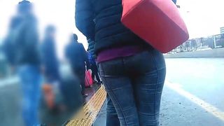 Girls ass on street 8