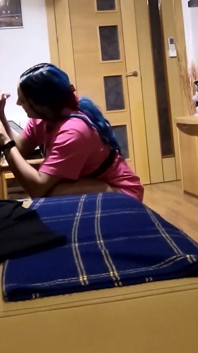 Bulma sloppy blowjob cosplay dragon ball | Clip 1