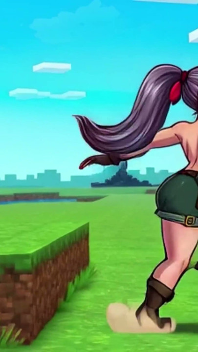 Huge Tits Video Game Parody Animation