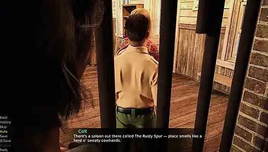 Lucy dan daltons yang beruntung di wild west 1