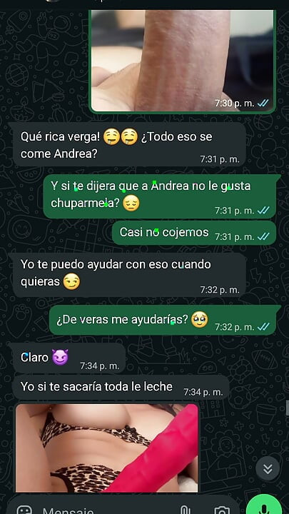 The WhatsApp chat with my best friend's boyfriend got very hot