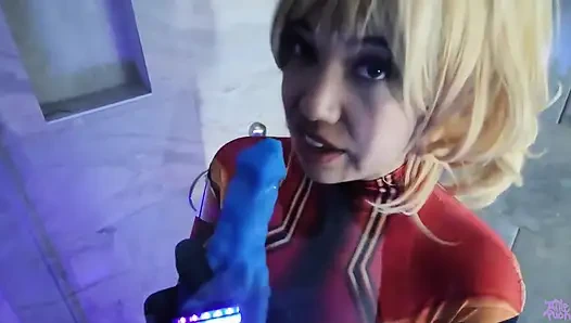 Captain Marvel Alien Gangbang