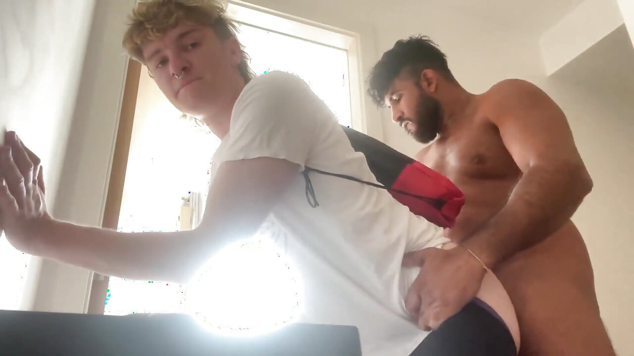 Arab StepDaddy Breeding White Twink Before Sending Him Home to His Mammy