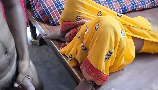 Hintli desi karı koca sikişiyor
