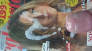 Трибьют спермы для Jennifer Aniston.