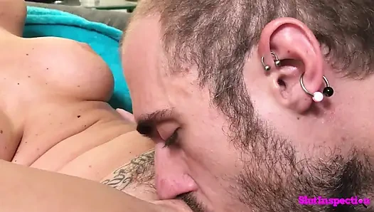 MILF Texas Patti travels from Germany to get a creamy MILF Fuck