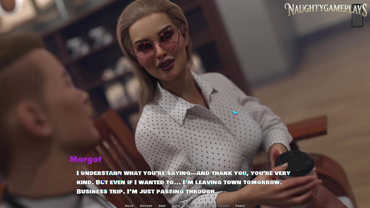 Obsesia milf (partea 03) de la Dan Games - milf blondă excitată