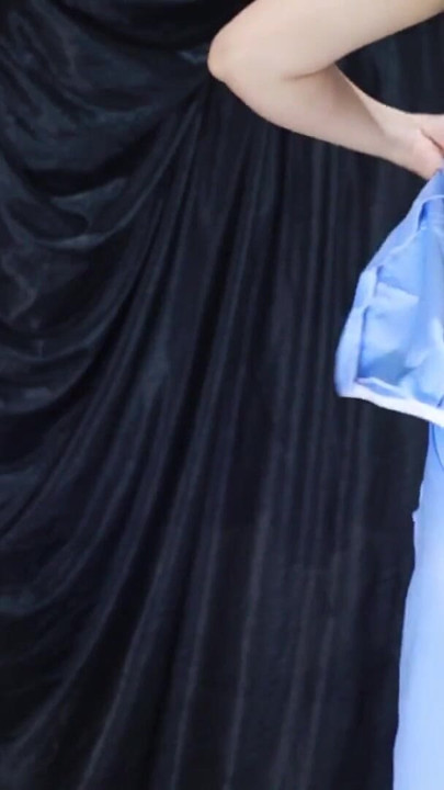 Try On Haul My New Satin Silk Lingerie and pajamas | Clip 1