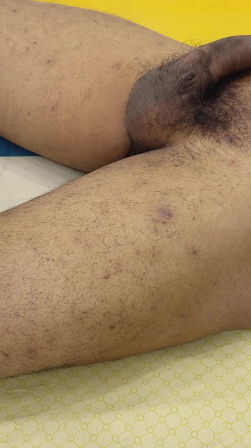"Hey, can you do me a favor?!" The mischievous stepbro asks his stepmsis to waxing him. | Clip 1