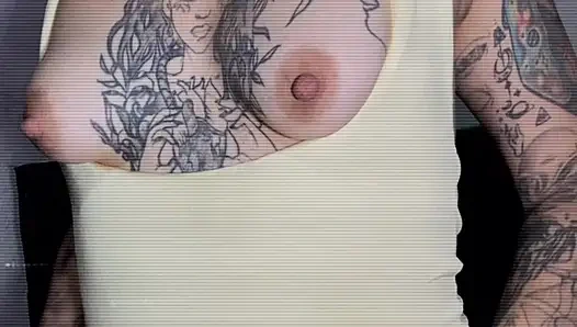 Her stepfather records her while she masturbates