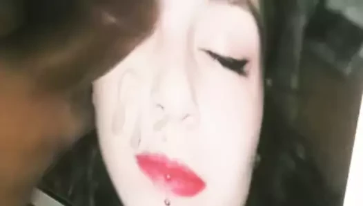 Tributemyfriend cum facial tribute explosion 2