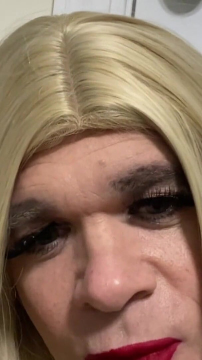 Crossdresser talking to Step Daddy ans a CD trying to really get them to come over and play, make our, Suck cock, lick asshole | Clip 1