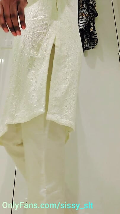 Naked in mall