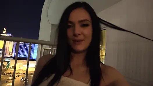 Marley Brinx Goes  on a Date, Lets you Rub her Pussy and Takes a Bath