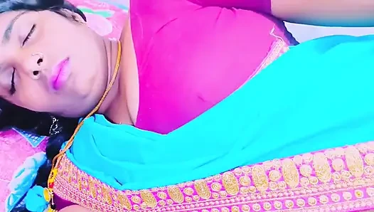 Big Boobs Sexy Saree Bhabi with Husbend's Stepbrother Hardcore Fucking. Telugu Dirty Talks.