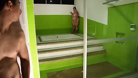 My neighbor comes into my house and this happened in the shower