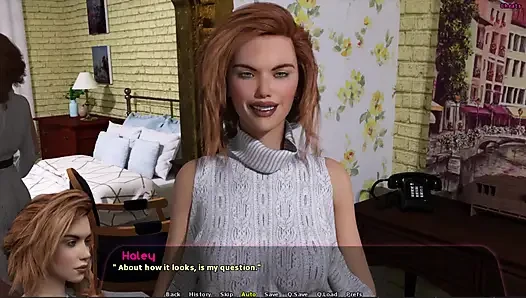 Haley Story #18 - Johannes fucked Adriana and Haley at the same time