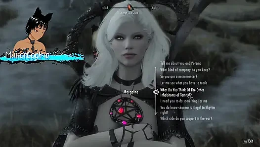 Skyrim b dan l mod - menemukan morgaine dan membantu kebutuhan seksualnya