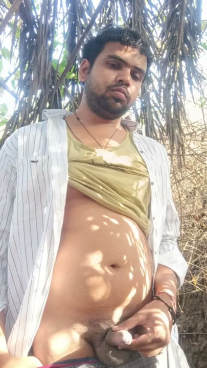 WHITISH cream peeing in forest alone | Clip 2