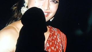 Симпатичная сперма на лицо трибьюту спермы для Rashmika Mandanna