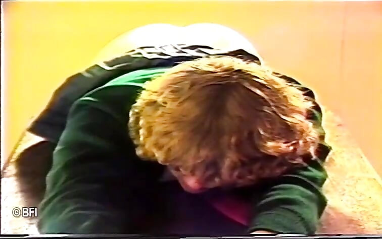 Poor teen hottie gets ass spanked on class