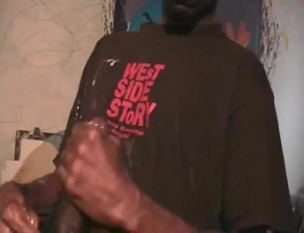 Big black dick cumming