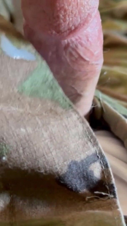 Key moment from "US Army solider jerking off wearing jockey y front tighty whities!"