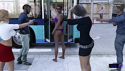 Istri nakal ini pertama kali dientot sama kontol besar pria kulit hitam di depan suaminya sendiri - kink maker