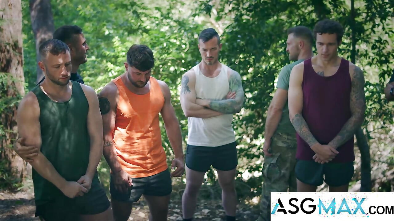 ASGMAX - Hairy Muscle Hunk Gets Wrecked by Big Cock in the Woods