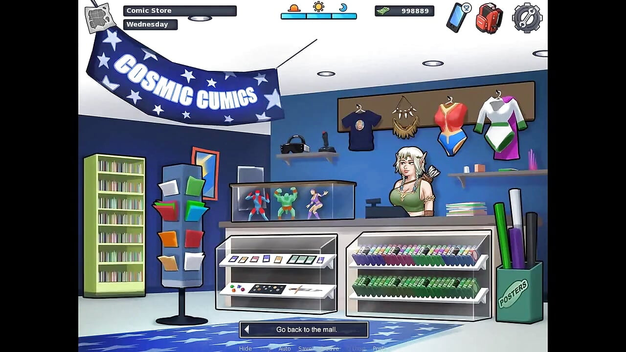 Sommertime Saga: at the gym and the mall ep.13