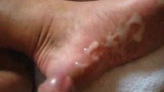 Cum on my feet