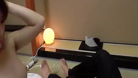 Adegan nippon lingerie -2_japanese brunette semok bercinta di tatami dengan pakaian dalam