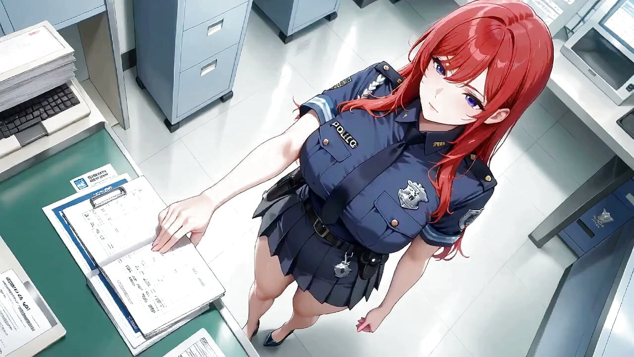 Office Uniform Too Tight, Elevator Door Squeezes Her Waist!