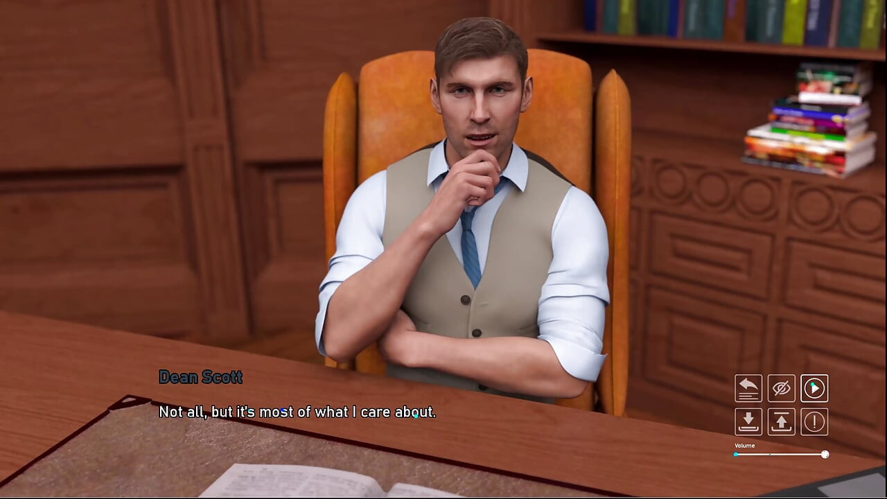 Steps of Debauchery 18 Cant Believe She Will Give the Dean a Blowjob Under His Desk