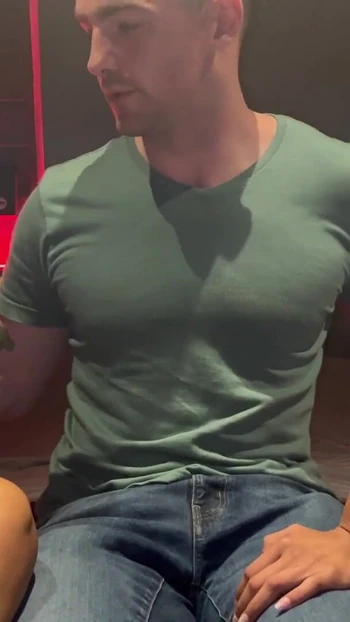 Jaw-dropping moment from "I'm hot and I call my neighbor to fill our pussy with milk with my stepsister"