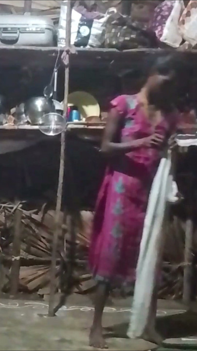 Sumathi Dress Change Home Village Desi girls