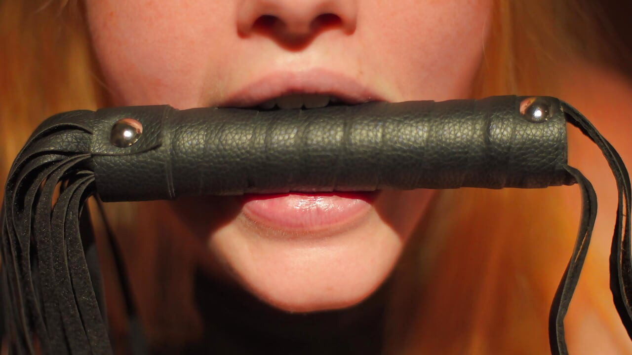 Impact Play - Erotic Spanking & Mouth Closeup