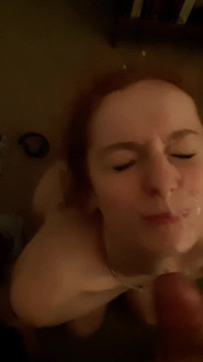 Shannon blowjob and get the cum