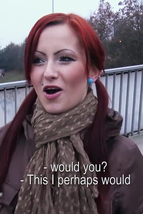 Public Pickups - Red Head Belinda & Steve Strip Down for a Wild Public Bridge Sex Session in the Freezing Cold