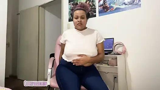 BBW ebenholz furzt auf stuhlkomplitation