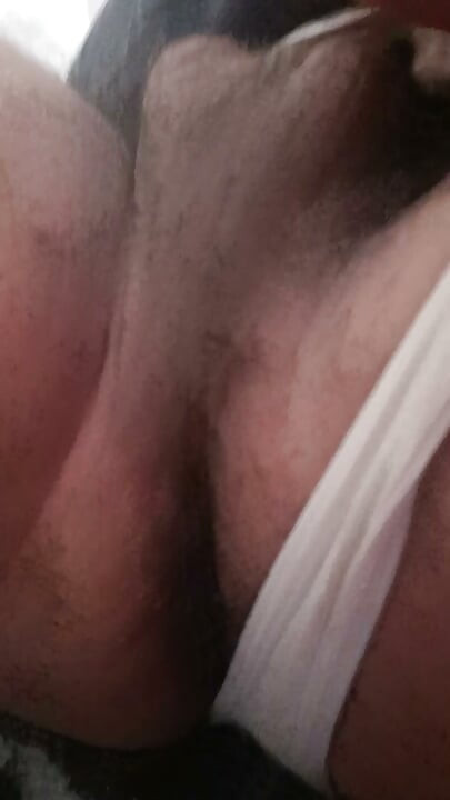Using thong I show you my penis and my anus