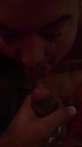 She Gives Him A Facial
