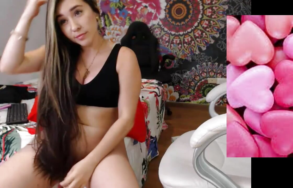 hair fetish, stepdaughter, I masturbate with my hair, it feels so good!