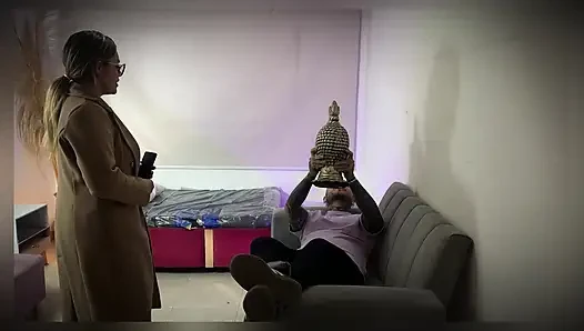 I fuck sexy and prudish psychologist in her office in the middle of a session