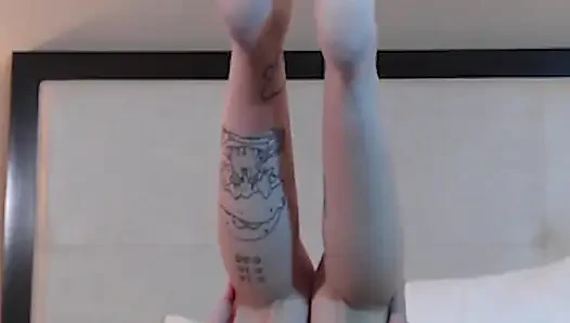 Eating Petite Tatted Teen's Pussy - Compilation 5